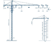 Стандартный Башенный Кран  QTZ100-6014-6T